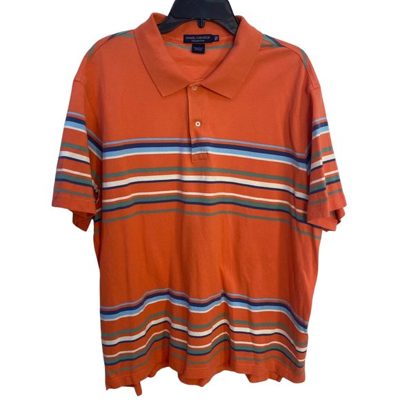(6-166) Daniel Cremieux Men's Short Sleeve Polo - Picture 1 of 8